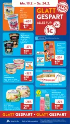 Gazetka promocyjna AldiSud - NÄCHSTE WOCHE - Gazetka - ważna od 24.02 do 24.02.2024 - strona 10 - produkty: aldi, alle artikel ohne dekoration, bacon, Becher, dekoration, discount, eis, flasche, frischkäse, Frühstücksspeck, Grießpudding, Käse, kräuter, lebensmittel, LG, mac, monitor, pudding, reis, reiss, Skyr, smoothie, Speck, Ti, vita, ZTE