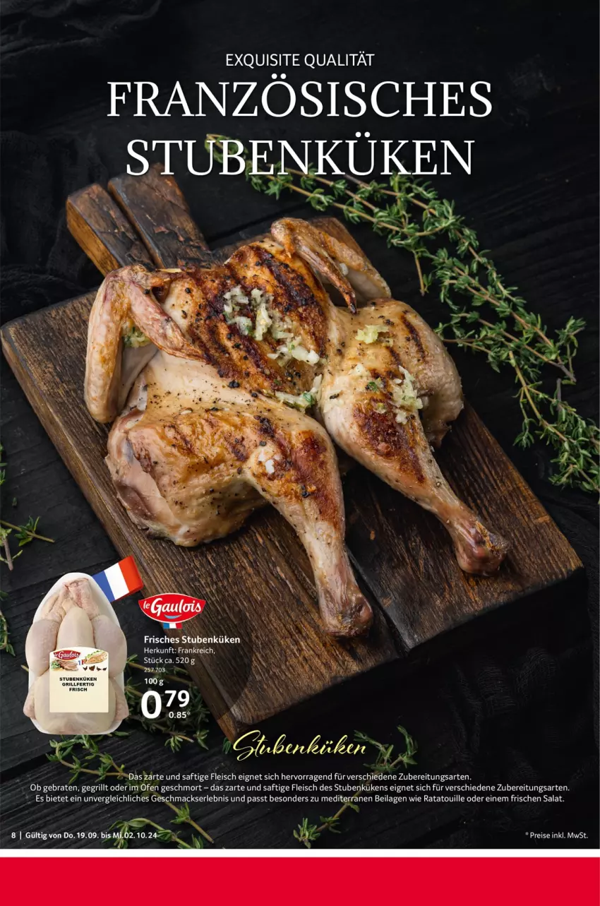 Aktueller Prospekt Selgros - Genießer & Feinschmecker - von 19.09 bis 02.10.2024 - strona 8 - produkty: braten, eis, fleisch, grill, ilag, mac, saft, salat, stube, Ti