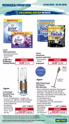 Gazetka promocyjna Metro - Wochen-Angebote - Gazetka - ważna od 28.06 do 28.06.2025 - strona 15 - produkty: adapter, akku, angebot, apfel, blume, blumen, champagne, chardonnay, dry gin, Dyson, ecco, eis, elle, ente, Finish, flasche, früchte, früchten, gallo, gallo family, geschirr, geschirrspülmittel, getränk, getränke, gin, gordon, honig, kraft, lenor, london dry, london dry gin, Luftbefeuchter, Luftreiniger, mac, Metro, Palette, papier, perla, pfirsich, Pods, prosecco, puma, reifen, reiniger, reis, sonderposten, spülmittel, spumante, staubsauger, teller, Ti, Tiere, timer, valdo, vanille, ventilator, vollwaschmittel, wandhalterung, waschmittel, zitrone, zitronen