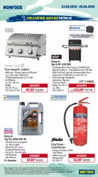 Gazetka promocyjna Metro - Wochen-Angebote - Gazetka - ważna od 28.06 do 28.06.2025 - strona 20 - produkty: abdeckhaube, angebot, decke, Deckel, edelstahl, eis, elle, ente, feuerschale, gasgrill, grill, grillfläche, grillrost, kraft, LG, Metro, Rauch, Schal, Schale, thermometer, Ti, tisch, wandhalterung, weber