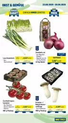 Gazetka promocyjna Metro - Wochen-Angebote - Gazetka - ważna od 28.06 do 28.06.2025 - strona 8 - produkty: angebot, arla, Becher, beutel, cocktail, eis, flasche, Innocent, Käse, käsescheiben, kräuter, Kräuterseitlinge, Lauchzwiebel, lauchzwiebeln, leerdammer, mac, milch, nuss, obst, reis, Ria, rispentomaten, saft, salakis, salz, schafskäse, schnittkäse, schnittkäsescheiben, Ti, tiefpreis, tisch, tomate, tomaten, zwiebel, zwiebeln