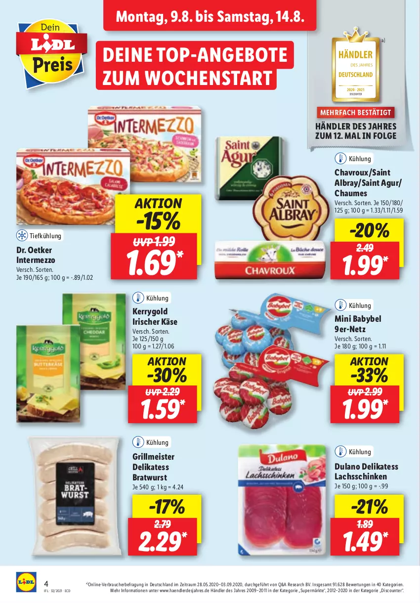 Aktueller Prospekt Lidl - Aktionsprospekt - von 09.08 bis 14.08.2021 - strona 4