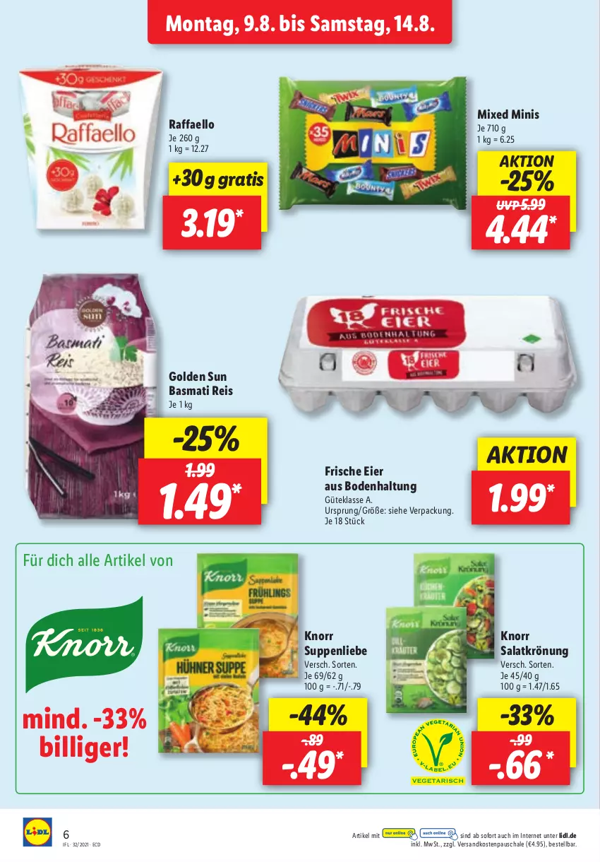 Aktueller Prospekt Lidl - Aktionsprospekt - von 09.08 bis 14.08.2021 - strona 6