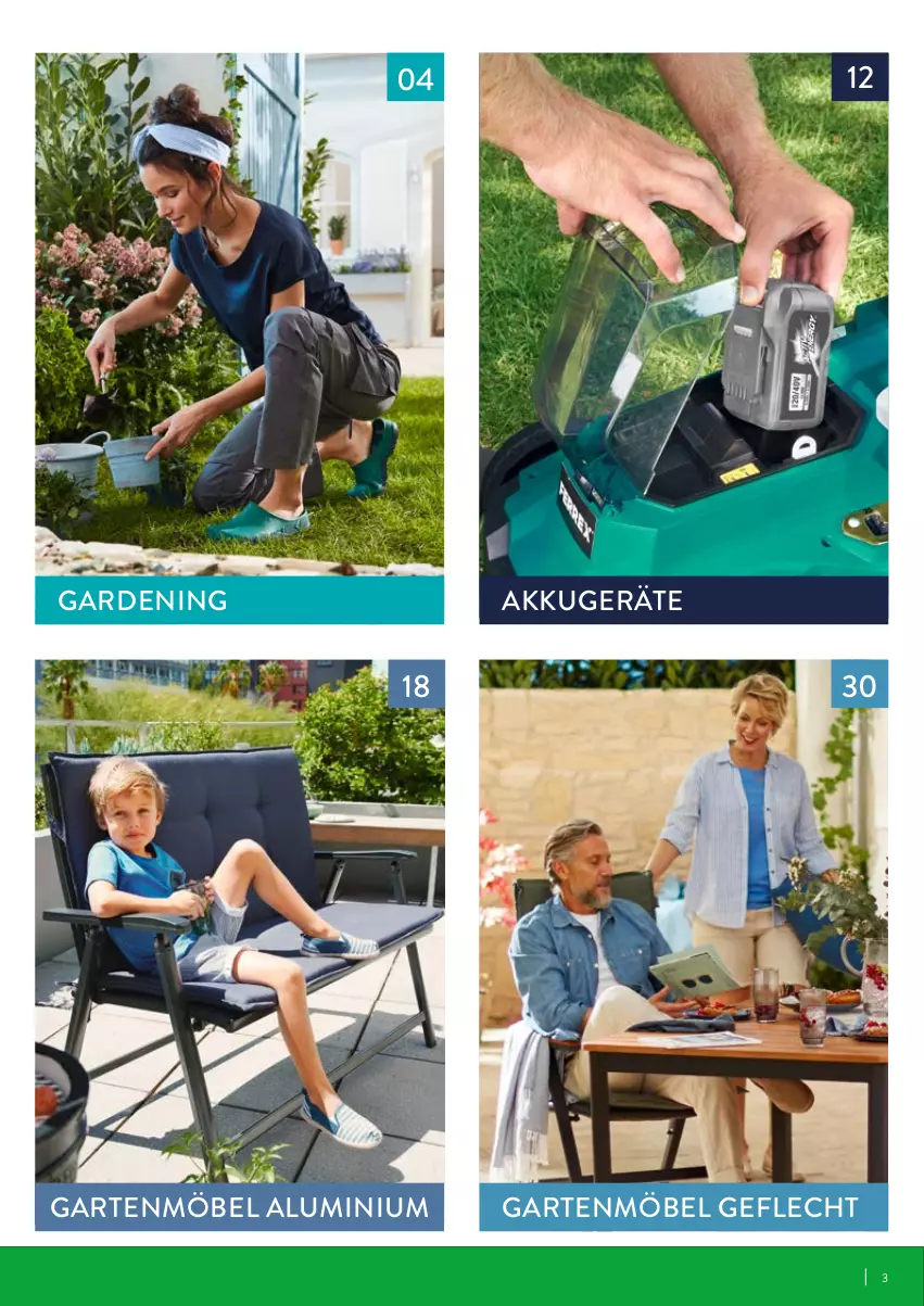 Aktueller Prospekt Aldi Nord - Aldi-Garten - von 24.03 bis 30.06.2022 - strona 3 - produkty: akku, Garten, gartenmöbel, gin, möbel, Ti, ZTE