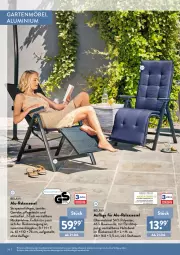 Gazetka promocyjna Aldi Nord - Aldi-Garten - Gazetka - ważna od 30.06 do 30.06.2022 - strona 24 - produkty: Bau, baumwolle, ente, Garten, gartenmöbel, gin, möbel, rel, relaxsessel, Ria, rückenlehne, sessel, Ti, wolle, ZTE