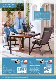 Gazetka promocyjna Aldi Nord - Aldi-Garten - Gazetka - ważna od 30.06 do 30.06.2022 - strona 32 - produkty: armlehnen, Garten, gartenmöbel, gartentisch, gin, Holz, HP, klappsessel, kunststoffgeflecht, latte, möbel, sessel, Ti, tisch, tischplatte, ZTE