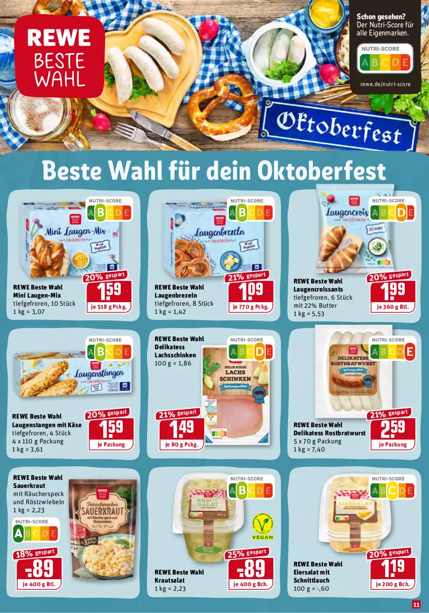 Aktueller Prospekt Rewe - Prospekte - von 13.09 bis 19.09.2021 - strona 11