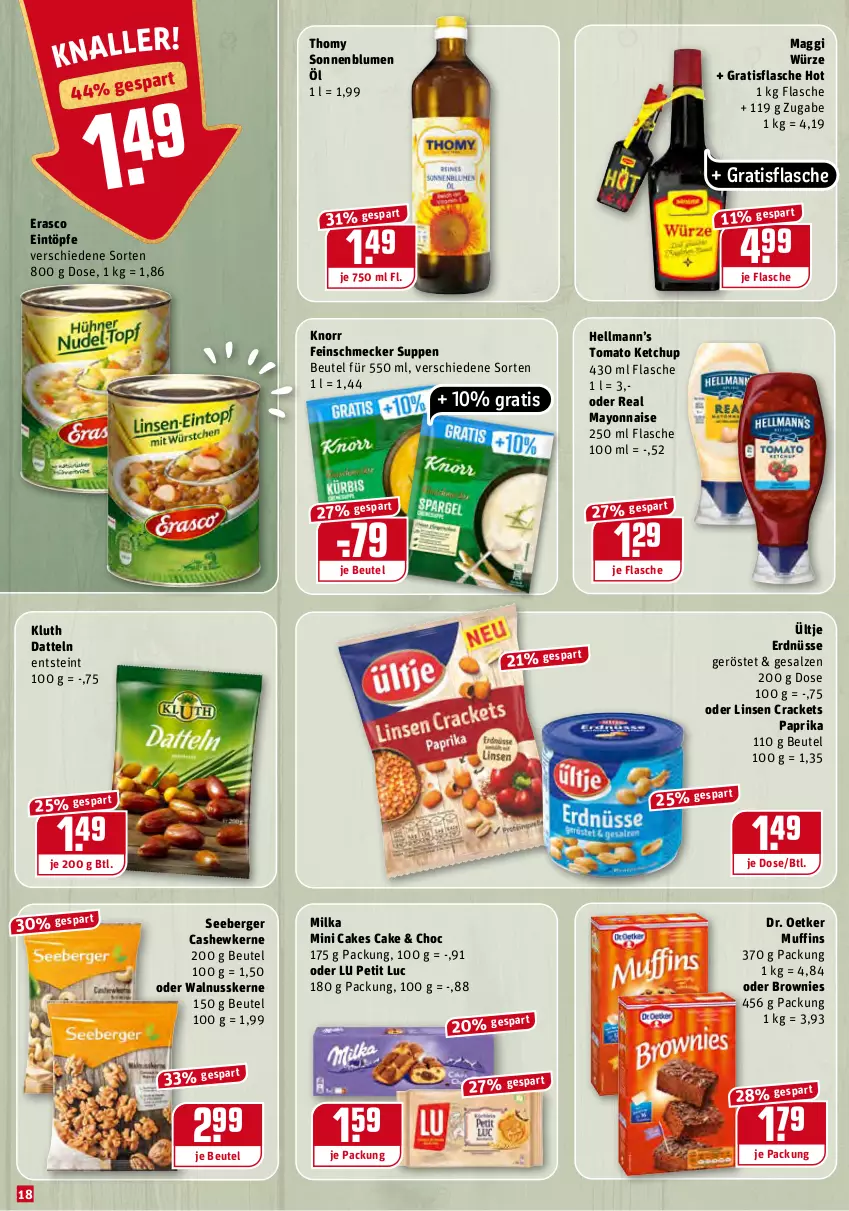 Aktueller Prospekt Rewe - Prospekte - von 13.09 bis 19.09.2021 - strona 18