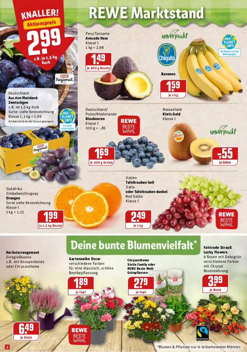 Aktueller Prospekt Rewe - Prospekte - von 13.09 bis 19.09.2021 - strona 2