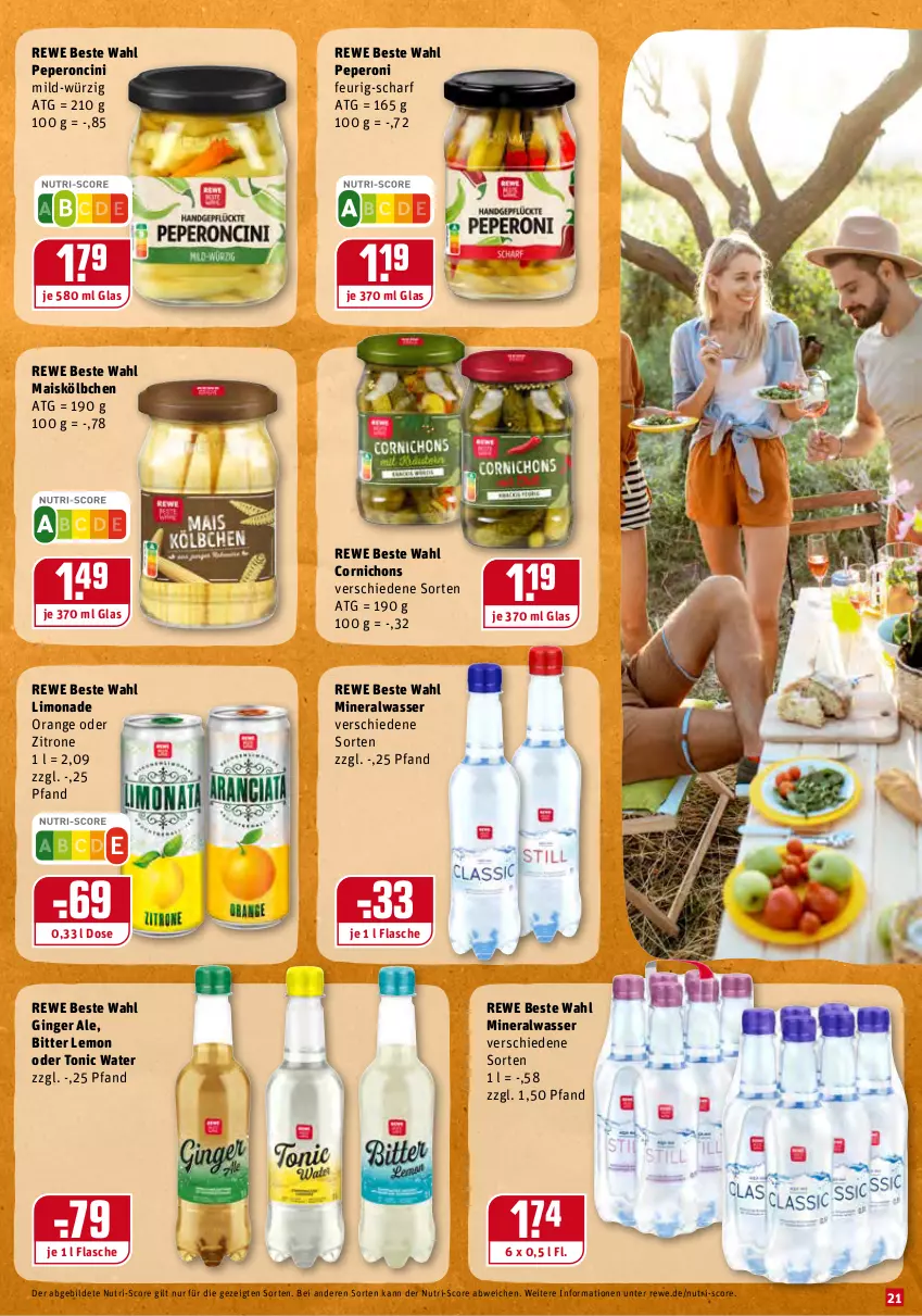 Aktueller Prospekt Rewe - Prospekte - von 13.09 bis 19.09.2021 - strona 21