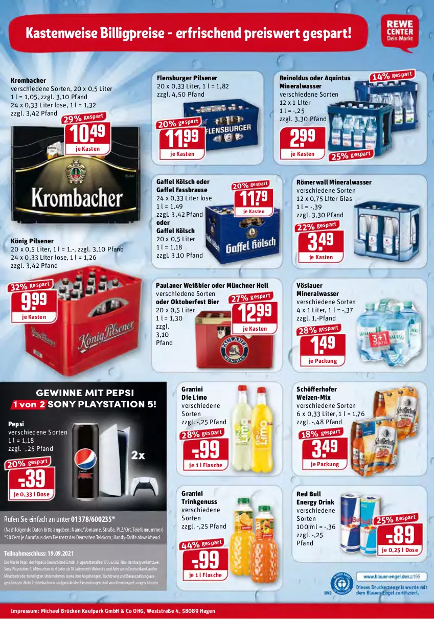 Aktueller Prospekt Rewe - Prospekte - von 13.09 bis 19.09.2021 - strona 28