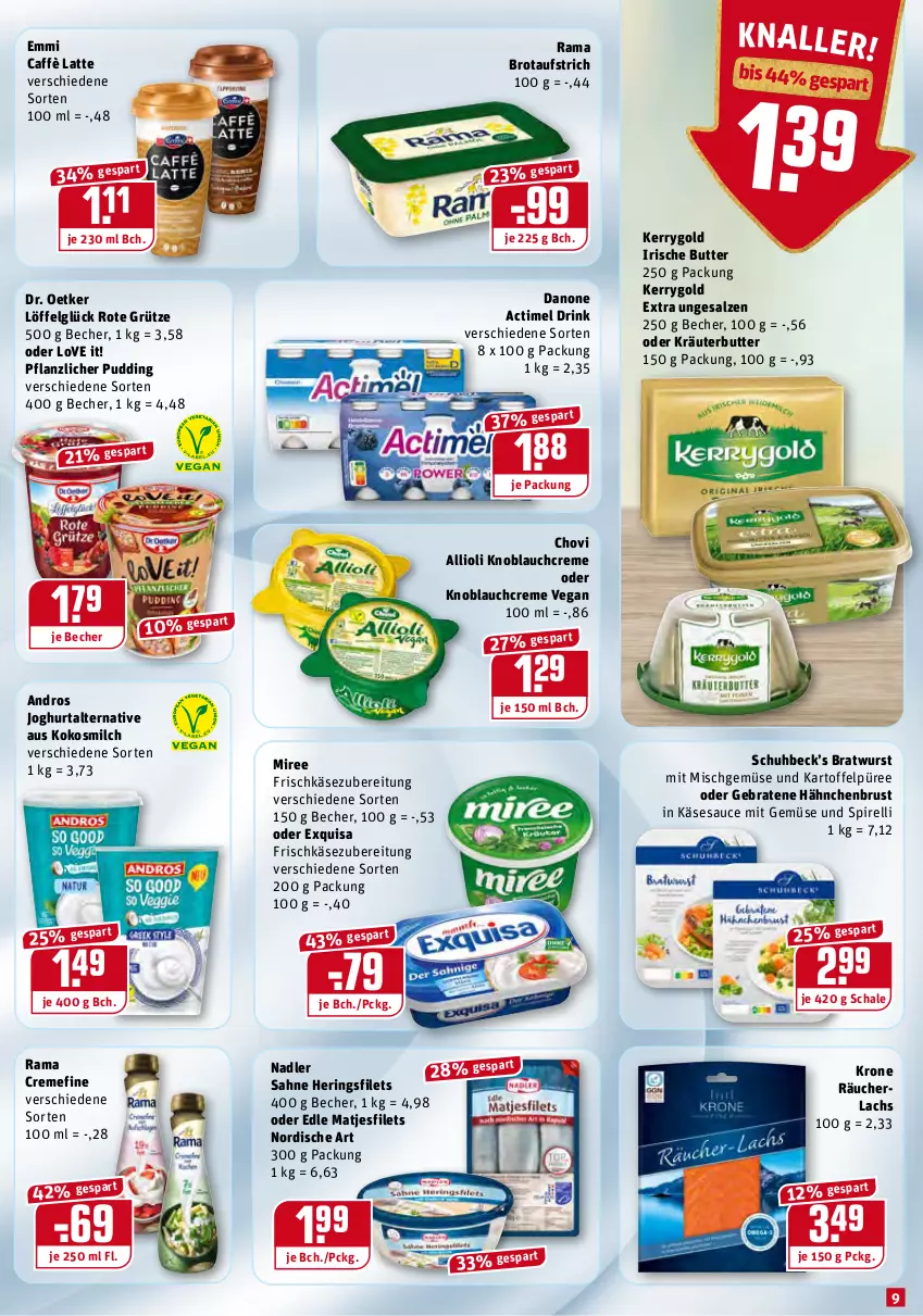 Aktueller Prospekt Rewe - Prospekte - von 13.09 bis 19.09.2021 - strona 9