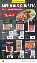 Gazetka promocyjna Lidl - Aktionsprospekt - Gazetka - ważna od 30.12 do 30.12.2023 - strona 12 - produkty: auer, dulano, jamón serrano, knacker, kochschinken, krakauer, ndk, prosciutto, prosciutto cotto, rohschinken, Schal, Schale, schinken, schwarzwälder schinken, serrano, Spezi, Ti, wurst