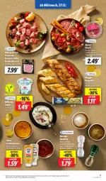 Gazetka promocyjna Lidl - Aktionsprospekt - Gazetka - ważna od 30.12 do 30.12.2023 - strona 15 - produkty: angebot, baguette, Bona, bsf, eis, elle, feinkost, fleisch, Fondue, gewürz, heinz, meggle, Milbona, reis, sauce, snack, teller, Ti, zaziki, ZTE