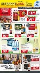 Gazetka promocyjna Getraenkeland - Gazetka - ważna od 10.04 do 10.04.2026 - strona 1 - produkty: aktionspreis, alkohol, Alwa, auer, Berger, bestpreis, bestpreise, bett, Betten, burgunder, coca-cola, cola, eis, fanta, flasche, frucht, getränk, getränke, grauer burgunder, hasseröder, könig pilsener, maybach, Mezzo Mix, mineralwasser, pils, pilsener, pilsner, radeberger, radeberger pilsner, reis, riesling, rwe, sprite, Ti, wasser, zucker