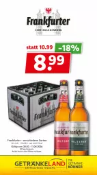 Gazetka promocyjna Getraenkeland - Gazetka - ważna od 10.04 do 10.04.2026 - strona 12 - produkty: bestpreis, eis, Elan, frankfurter, getränk, getränke, reis, Ti