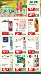 Gazetka promocyjna Getraenkeland - Gazetka - ważna od 10.04 do 10.04.2026 - strona 8 - produkty: aktionspreis, alkohol, berentzen, bestpreis, bestpreise, cider, eis, flasche, frucht, gin, grapefruit, korn, kräuter, kräuterlikör, likör, lillet, martini, Montblanc, reis, rel, smirnoff, smoothie, somersby, tee, Ti, underberg, vodka, wein, weizenkorn