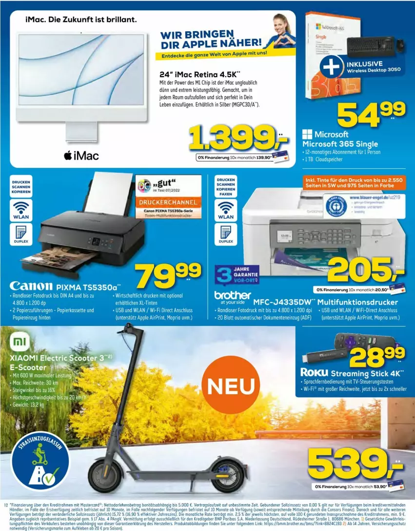 Aktueller Prospekt Euronics - Prospekte - von 05.10 bis 12.10.2022 - strona 12 - produkty: Apple, axe, eis, mac, ring, Ti