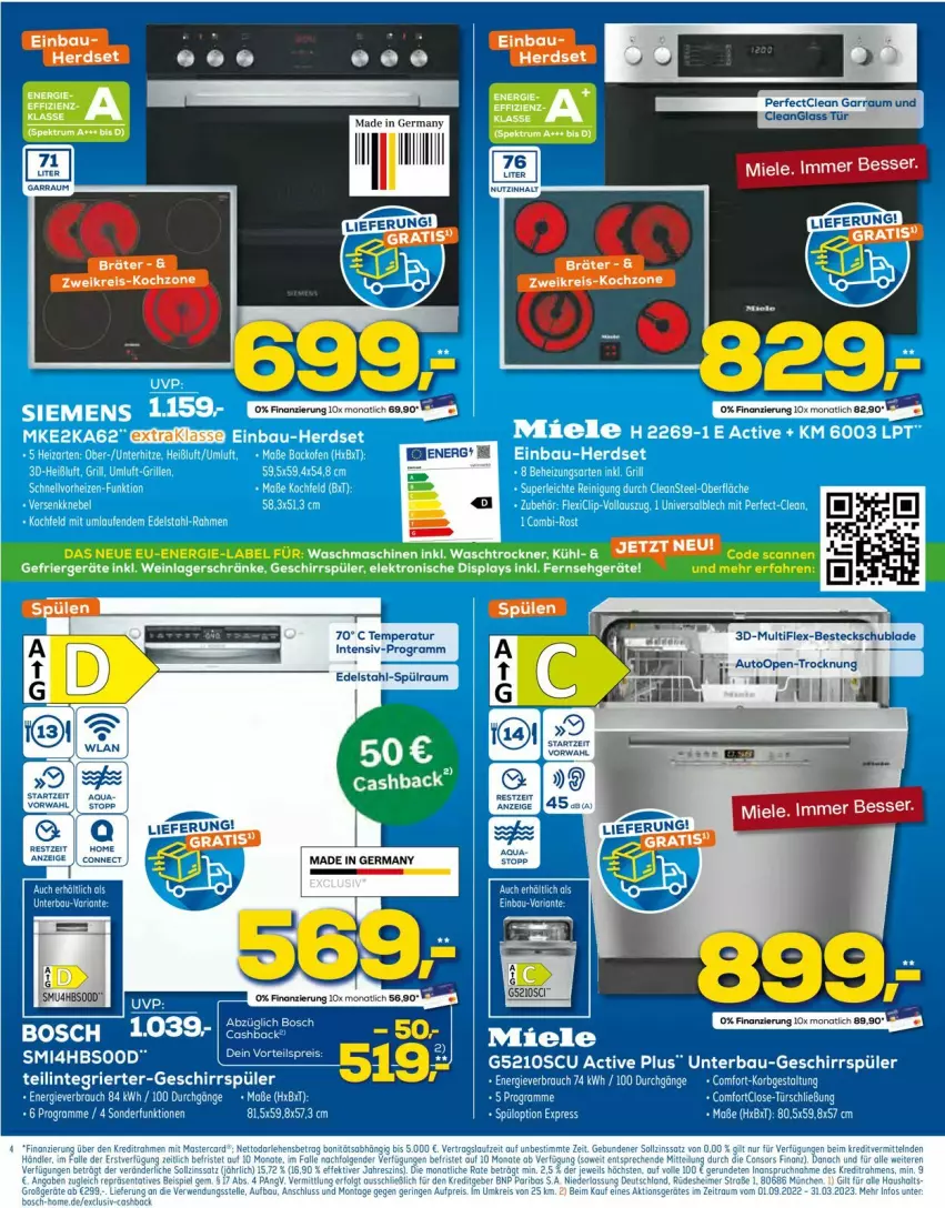 Aktueller Prospekt Euronics - Prospekte - von 05.10 bis 12.10.2022 - strona 4 - produkty: auto, besteck, eis, garraum, Germ, monati, reis, rum, Spektrum, Ti