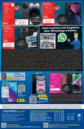 Gazetka promocyjna Euronics - Prospekte - Gazetka - ważna od 05.04 do 05.04.2023 - strona 10 - produkty: angebot, angebote, Apple, apple iphone, Bau, bier, eier, eis, elle, gin, Handy, intenso, iphone, iphone 11, IPhone 13, leine, LG, microsd, microsdxc, Rauch, reis, rel, rwe, spee, Surf, tee, Ti, uhr, usb, vita, vodafone, Yo