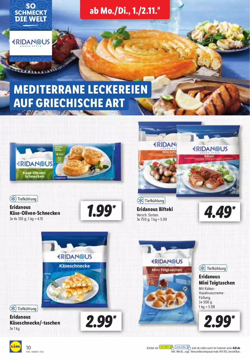 Aktueller Prospekt Lidl - Aktionsprospekt - von 01.11 bis 06.11.2021 - strona 10