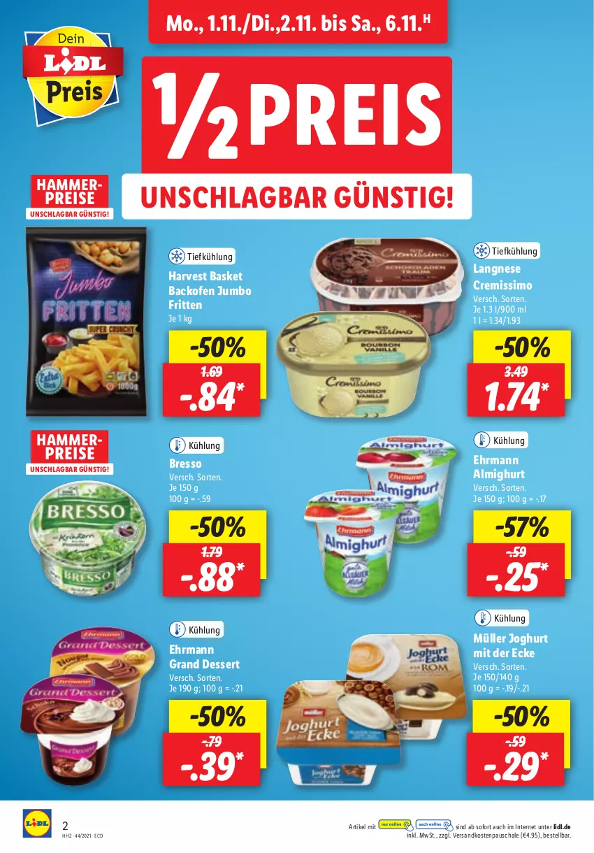 Aktueller Prospekt Lidl - Aktionsprospekt - von 01.11 bis 06.11.2021 - strona 2