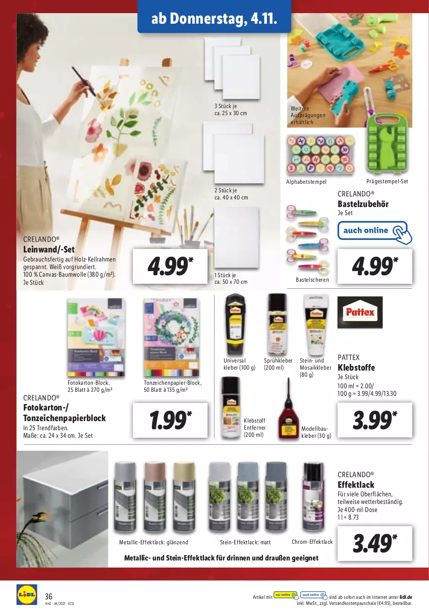 Aktueller Prospekt Lidl - Aktionsprospekt - von 01.11 bis 06.11.2021 - strona 36