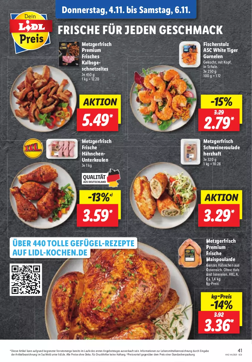 Aktueller Prospekt Lidl - Aktionsprospekt - von 01.11 bis 06.11.2021 - strona 41