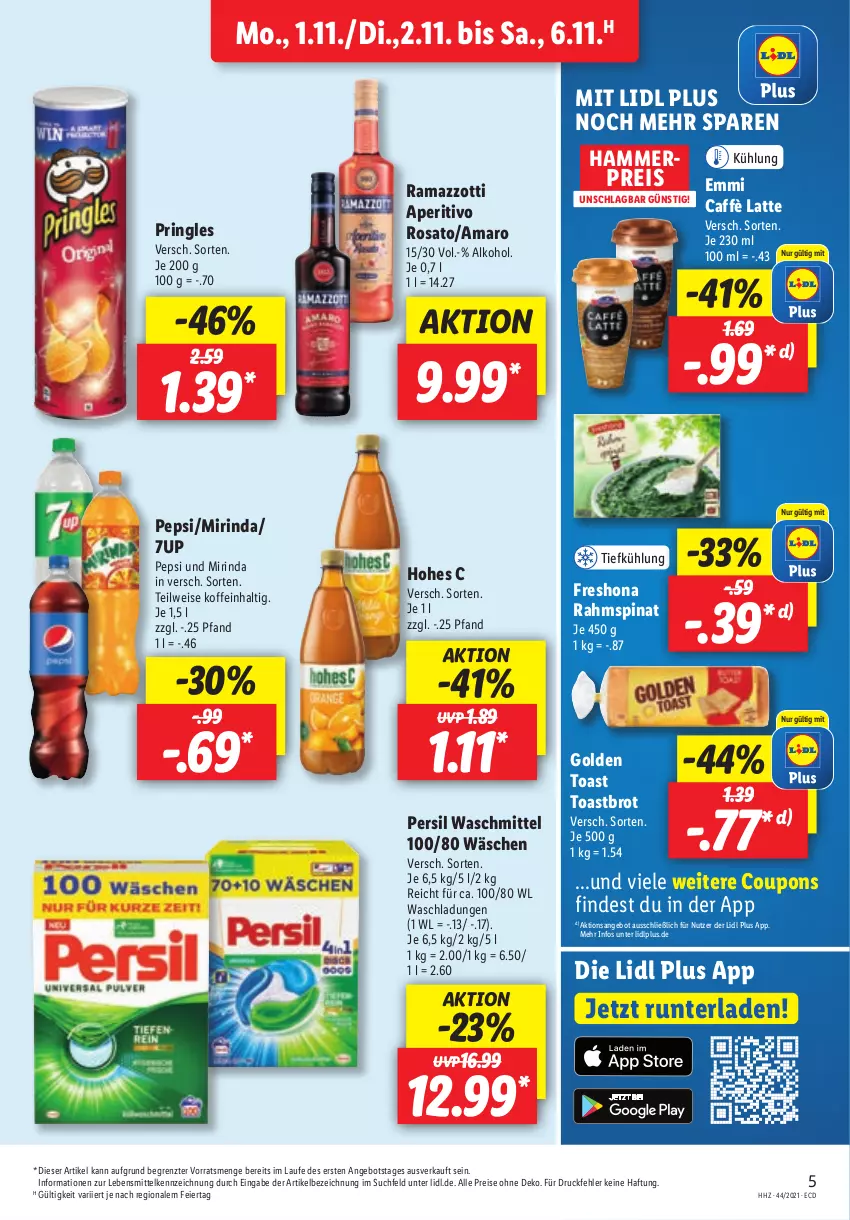 Aktueller Prospekt Lidl - Aktionsprospekt - von 01.11 bis 06.11.2021 - strona 5