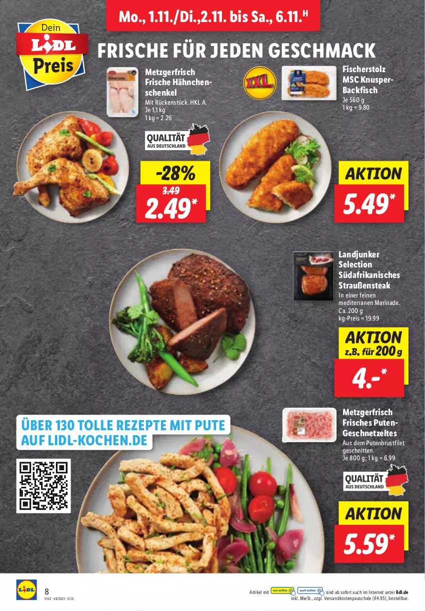 Aktueller Prospekt Lidl - Aktionsprospekt - von 01.11 bis 06.11.2021 - strona 8