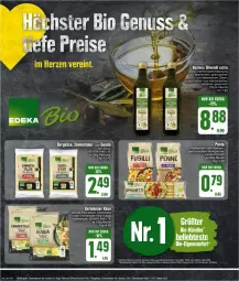 Gazetka promocyjna Edeka - Prospekte - Gazetka - ważna od 28.09 do 28.09.2024 - strona 20 - produkty: Bergkäse, bio, deka, eis, elle, emmentaler, flasche, gouda, hartweizen, Käse, korn, natives olivenöl, nuss, olive, oliven, olivenöl, olivenöl extra, pasta, reis, rel, tee, Ti, trolli, ZTE