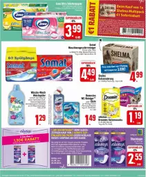 Gazetka promocyjna Edeka - Prospekte - Gazetka - ważna od 28.09 do 28.09.2024 - strona 25 - produkty: beutel, bio, domestos, dreamies, flasche, geschirr, katzennahrung, katzensnack, katzensnacks, kraft, reiniger, snack, snacks, somat, Ti, weichspüler, whiskas