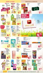 Gazetka promocyjna Rossmann - Prospekte - Gazetka - ważna od 08.04 do 08.04.2022 - strona 12 - produkty: after eight, aqua, babydream, Bad, banane, bebivita, beere, Berger, beutel, bio, bübchen, butter, chips, cookie, cookies, cranberries, creme, Datteln, duschgel, eis, ente, Erdbär, erdbeere, feuchte tücher, feuchttücher, folgemilch, frucht, früchte, Getreideriegel, hafer, hanuta, hipp, kakao, Kinder, kindermilch, knoppers, kölln, kuchen, kuchenmeister, Kugel, Kürbis, LG, mais, mam, Marabou, Meister, merci, milch, nuss, Nussmix, pampers, peanut butter, Pflegeöl, quetschbeutel, reis, riegel, schaumbad, seeberger, shampoo, snack, snacks, spartipp, spülung, Ti, Tiere, tücher, vita, weleda