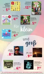 Gazetka promocyjna Rossmann - Prospekte - Gazetka - ważna od 08.04 do 08.04.2022 - strona 17 - produkty: Abba, angebot, angebote, auer, dvd, elle, Kinder, LG, Peppa Pig, Ti, Tiere