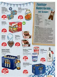 Gazetka promocyjna Vmarkt - Prospekte - Gazetka - ważna od 17.09 do 17.09.2025 - strona 13 - produkty: auer, backofen, Bau, Bauer, berentzen, bier, bio, braten, brezel, Brühe, butter, eier, ente, flasche, Geflügel, gin, honig, huober, je 250-g-packung, kartoffel, kartoffeln, knoblauch, Knödel, Laugenstange, mehl, Ofen, pfeffer, Ria, saft, salz, Ti, wasser, ZTE, zwiebel, zwiebeln