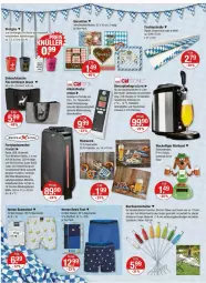 Gazetka promocyjna Vmarkt - Prospekte - Gazetka - ważna od 17.09 do 17.09.2025 - strona 14 - produkty: akku, alkohol, Bau, baumwolle, Becher, beleuchtung, bier, buch, Draht, edelstahl, Einkaufstasche, eis, elle, flasche, Gläser, Kette, lautsprecher, LG, papier, Radio, rel, Ria, Schal, Schale, Serviette, servietten, Tasche, Ti, tisch, tuc, uhr, usb, wolle