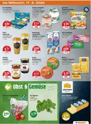 Gazetka promocyjna Vmarkt - Prospekte - Gazetka - ważna od 17.09 do 17.09.2025 - strona 27 - produkty: almighur, almighurt, alpia, auer, aufstrich, bärenmarke, Bau, Bauer, Becher, bio, birkel, brot, brotaufstrich, brotaufstriche, dip, ehrmann, ehrmann almighurt, emmi, feldsalat, frische milch, frischkäse, joghur, joghurt, Käse, käsetheke, kiri, konfitüre, latte, milch, salat, Schal, Schale, schnittkäse, schoko, schokolade, sim, teigwaren, Ti, vollmilch