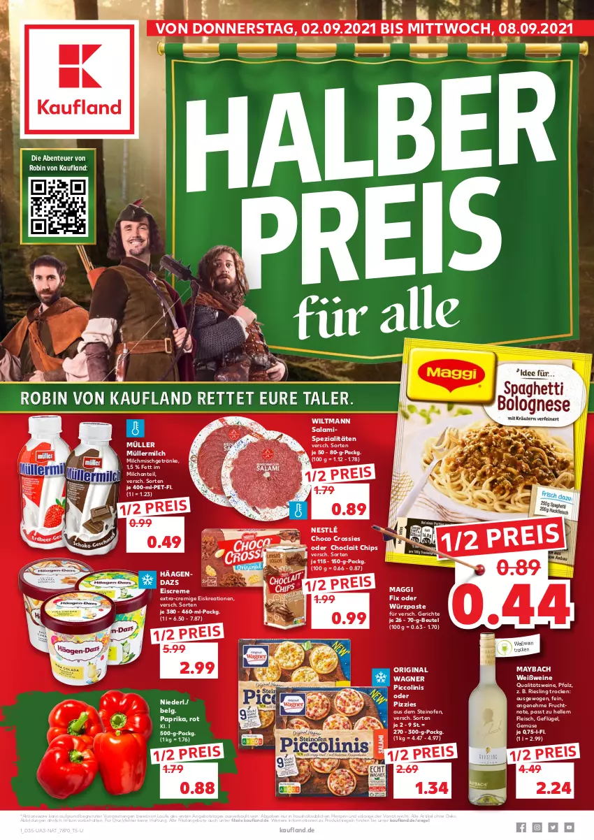 Aktueller Prospekt Kaufland - von 02.09 bis 08.09.2021 - strona 1