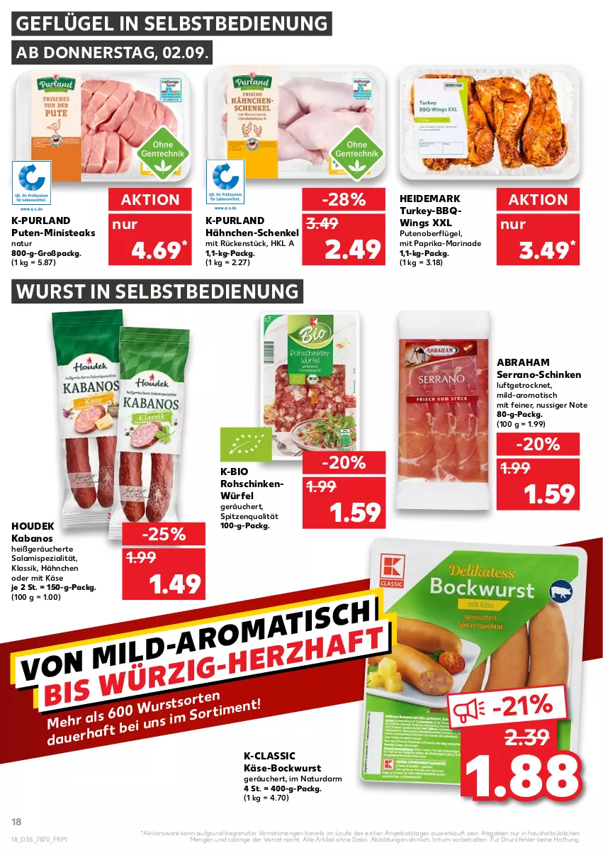 Aktueller Prospekt Kaufland - von 02.09 bis 08.09.2021 - strona 22