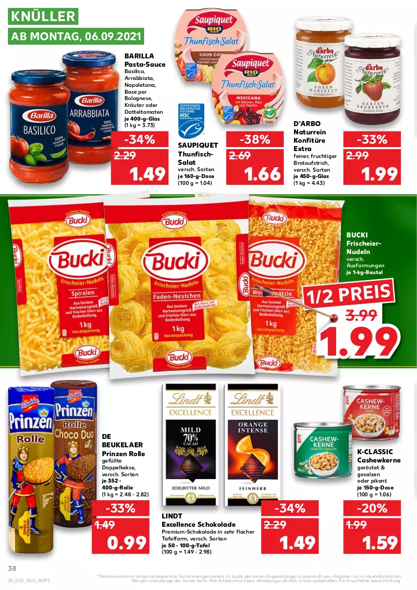 Aktueller Prospekt Kaufland - von 02.09 bis 08.09.2021 - strona 42