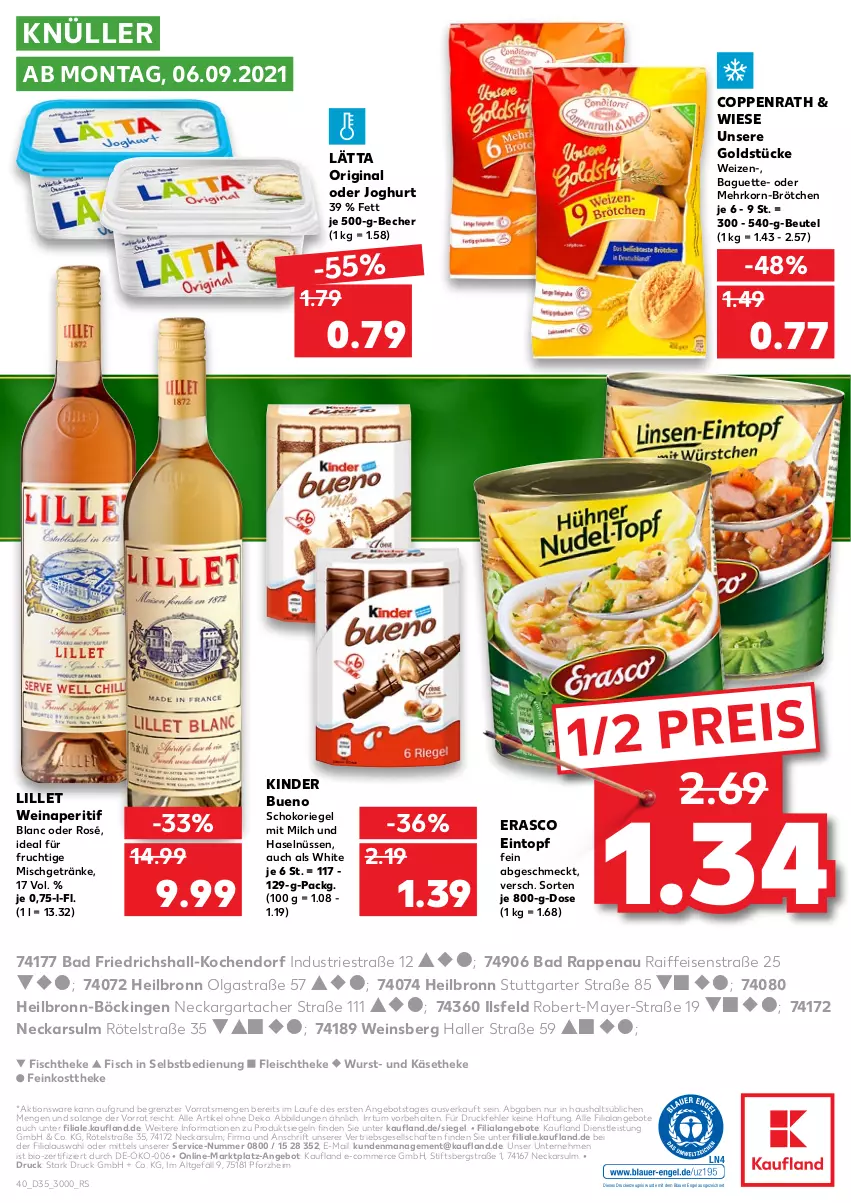 Aktueller Prospekt Kaufland - von 02.09 bis 08.09.2021 - strona 44