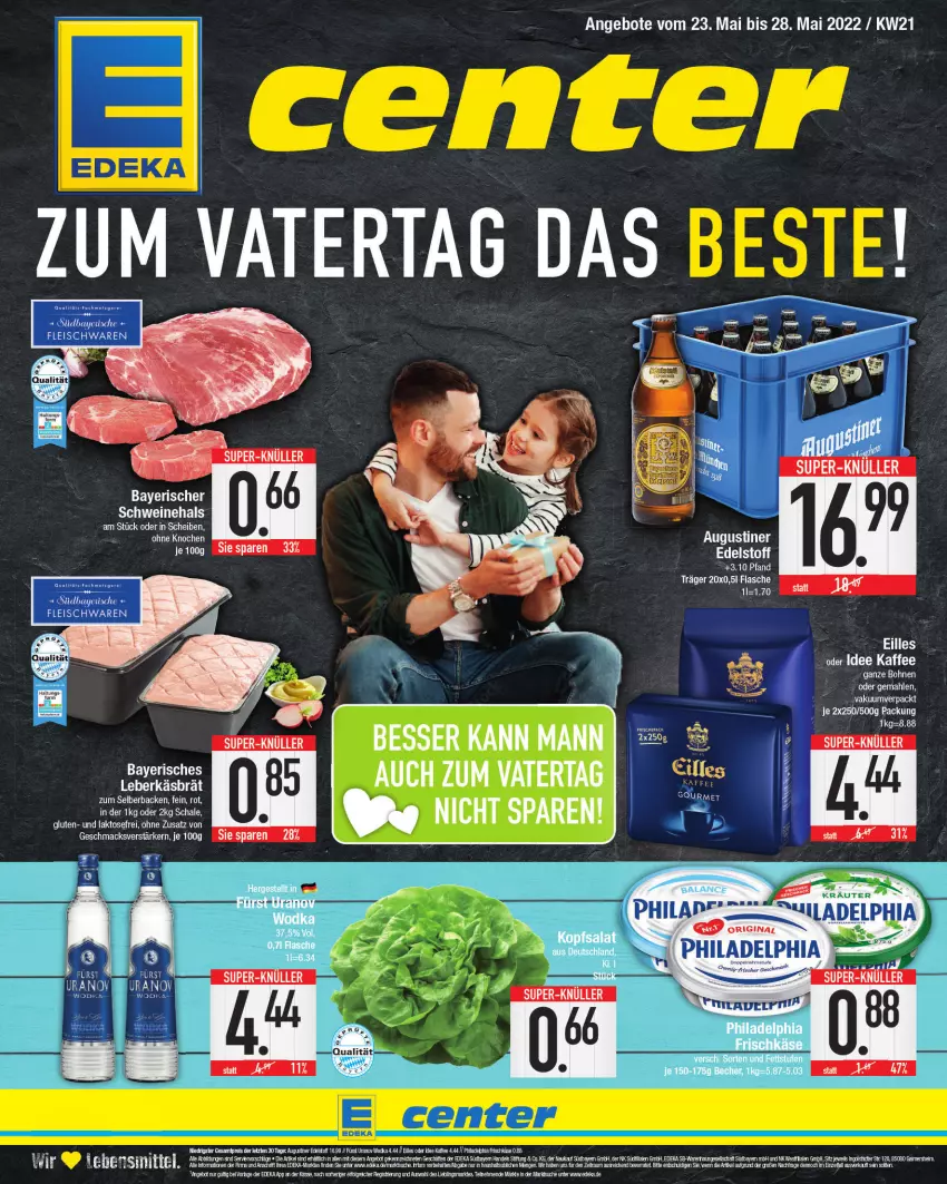 Aktueller Prospekt E Center - Angebote der Woche - von 23.05 bis 28.05.2022 - strona 1 - produkty: lebensmittel, Ti, wodka