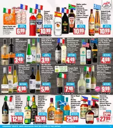 Gazetka promocyjna Hit - Wochenprospekt - Gazetka - ważna od 01.11 do 01.11.2025 - strona 13 - produkty: amaro, Amaro del Capo, amarula, aperol, asbach uralt, asti, Bad, bio, burger, burgunder, cabernet, campari, Cap, chardonnay, cocktail, cocktails, Cognac, Corsaire, dell, doppio passo, eis, ente, entrecôte, Fernet, fernet branca, finesse, flasche, frucht, früchte, früchten, gallo, gallo family, jameson, kokos, kokosnuss, likör, lillet, Malibu, mars, merl, merlot, Metaxa, Molinari, moselland, nederburg, nuss, orange, ouzo, passionsfrucht, passo, pfirsich, primitivo, rebsortenweine, regal, reis, riesling, rum, saft, sambuca, spätburgunder, Ti, tuc, wein, weine, whisky, yellow tail, Yo, zonin, ZTE