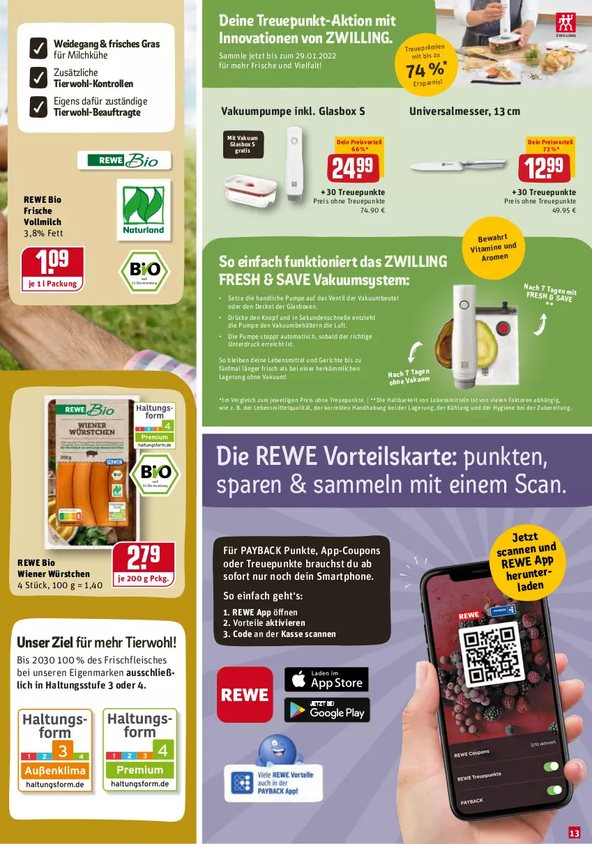 Aktueller Prospekt Rewe - Diese Woche im Angebot! - von 22.11 bis 27.11.2021 - strona 13