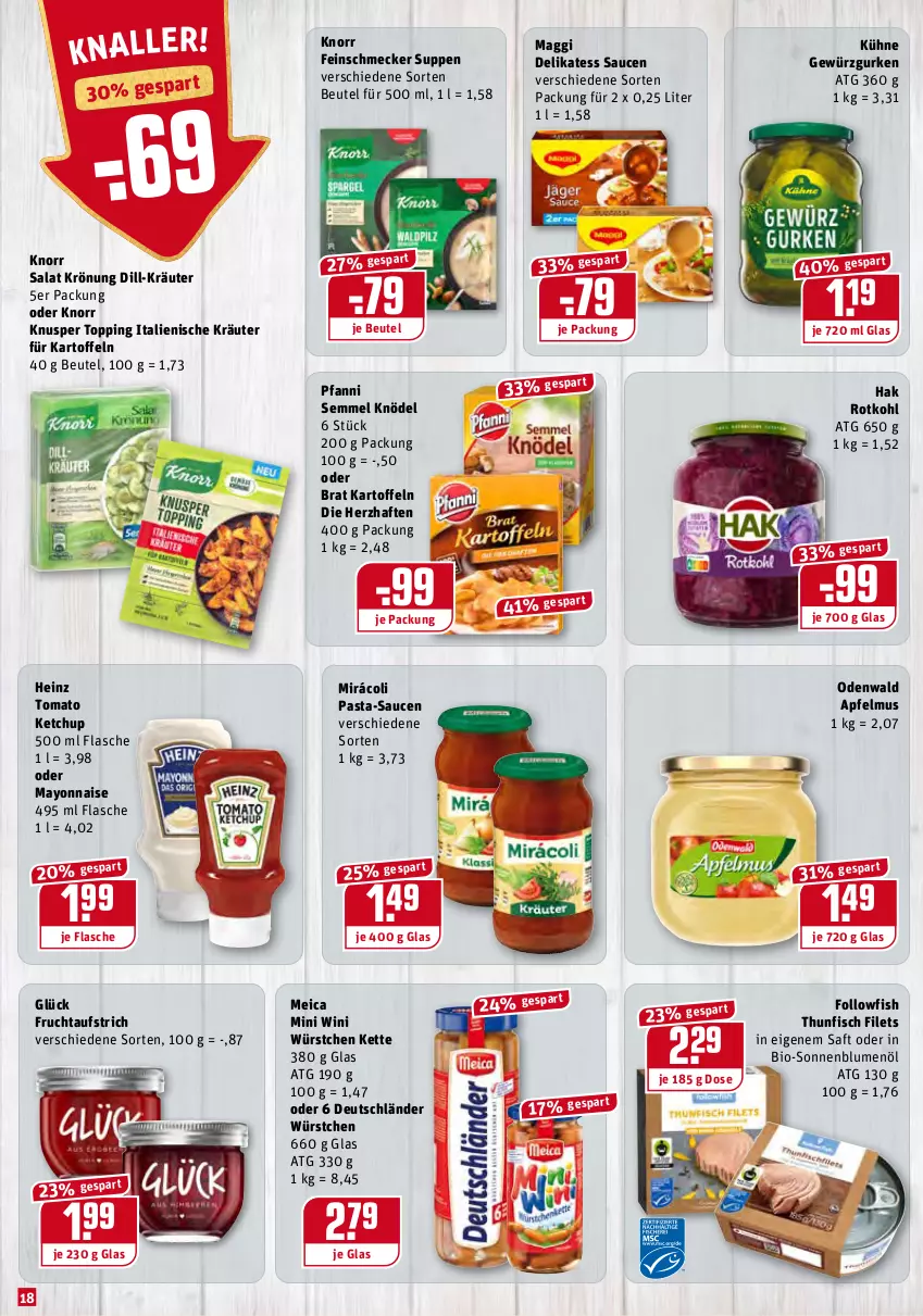 Aktueller Prospekt Rewe - Diese Woche im Angebot! - von 22.11 bis 27.11.2021 - strona 18