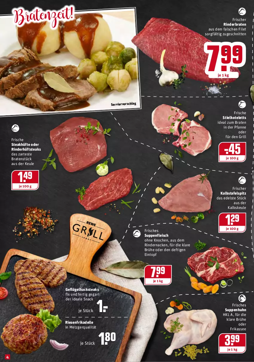 Aktueller Prospekt Rewe - Diese Woche im Angebot! - von 22.11 bis 27.11.2021 - strona 4