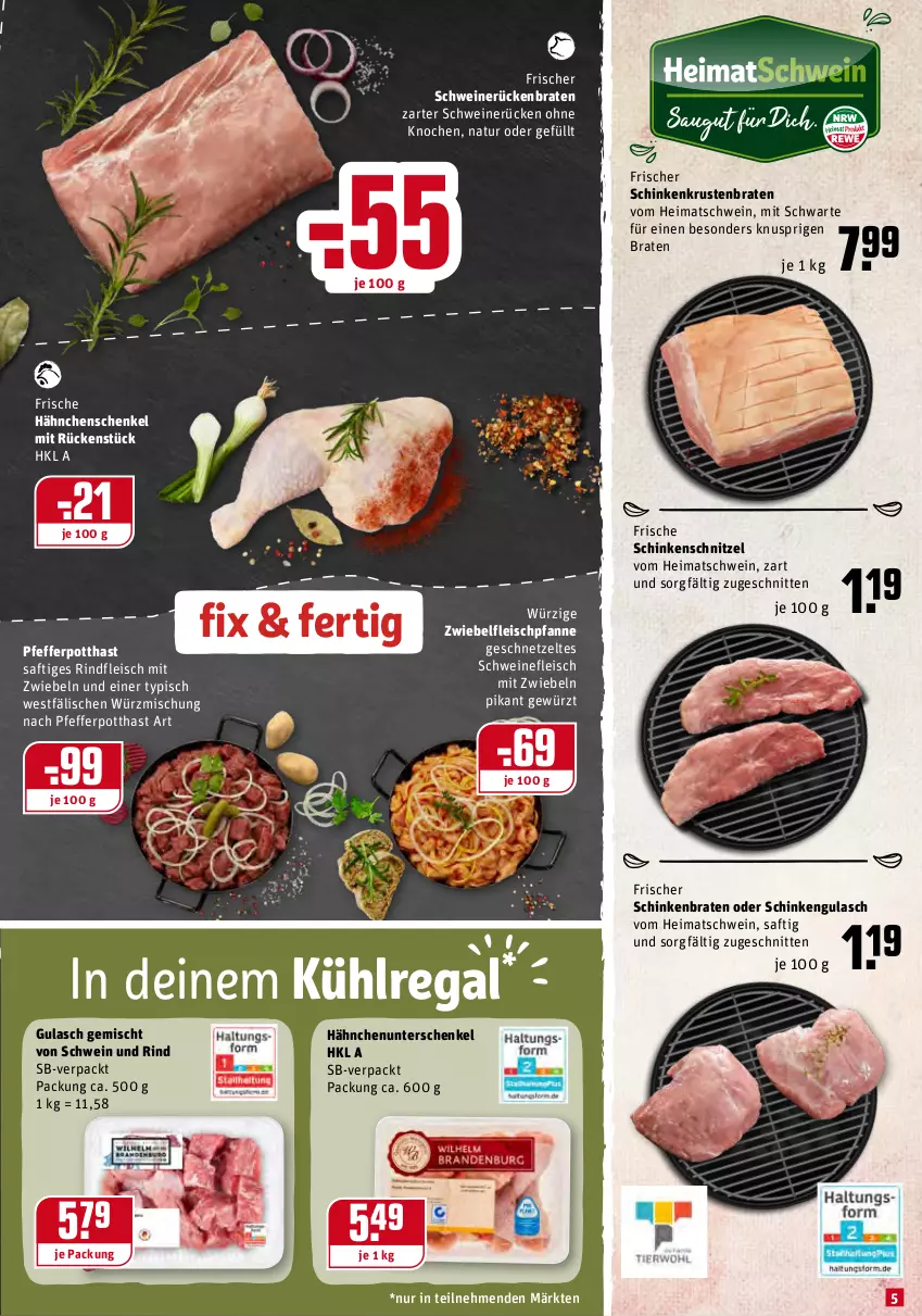 Aktueller Prospekt Rewe - Diese Woche im Angebot! - von 22.11 bis 27.11.2021 - strona 5