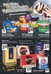 Gazetka promocyjna E Center - Angebote der Woche - Gazetka - ważna od 25.12 do 25.12.2021 - strona 18 - produkty: angebot, bärenmarke, Becher, beutel, bohne, bohnen, bohnenkaffee, brötchen, dallmayr, dallmayr prodomo, elle, gemahlener bohnenkaffee, hörnchen, kaffee, kaffeegenuss, kondensmilch, kräuter, lavazza, milch, nuss, prodomo, senseo, Sonntagsbrötchen, tee, Ti, topf, Topfen