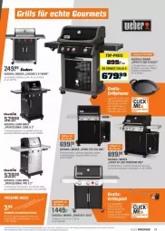 Gazetka promocyjna Obi - Prospekte - Gazetka - ważna od 17.04 do 17.04.2022 - strona 13 - produkty: Bau, char-broil, edelstahl, eis, enders, gasgrill, grill, Kocher, mac, reis, top-preis, weber