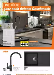 Gazetka promocyjna Obi - Prospekte - Gazetka - ważna od 17.04 do 17.04.2022 - strona 22 - produkty: armatur, elle, küche, Küchen, mac, Metro, Ti, tisch